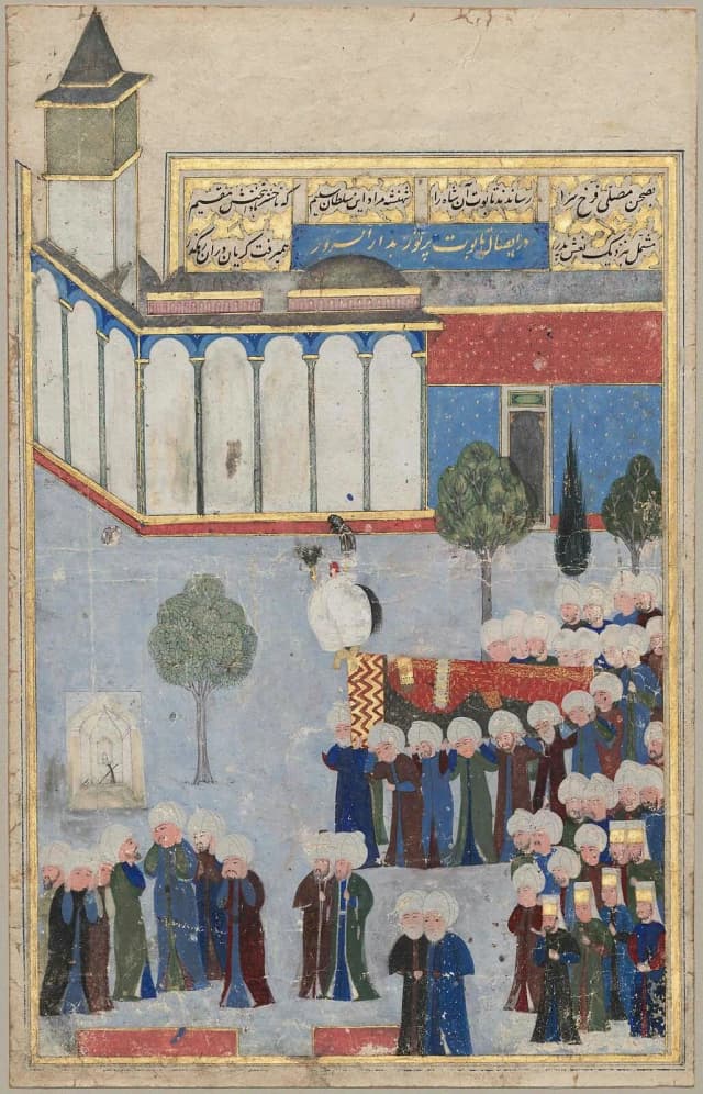 Funeral of Sultan Murad II